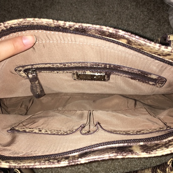 Nine West Snakeskin Handbag - Picture 4 of 8